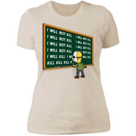 T-Shirts Ivory/ / S Kill Kill Kill Jason Women's Premium T-Shirt