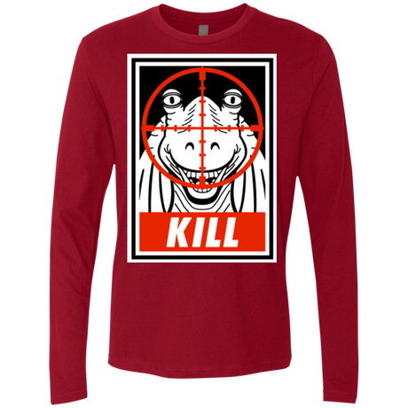 T-Shirts Cardinal / Small Kill Men's Premium Long Sleeve