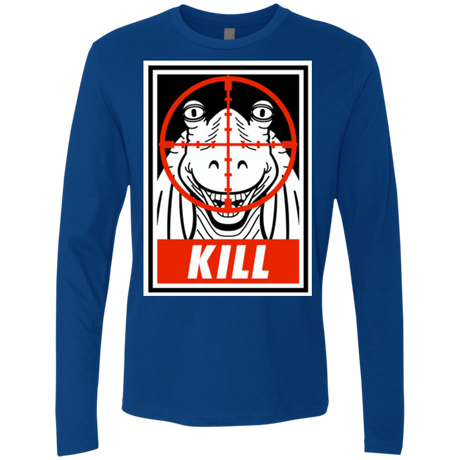 T-Shirts Royal / Small Kill Men's Premium Long Sleeve