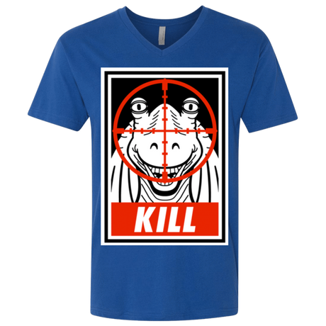 T-Shirts Royal / X-Small Kill Men's Premium V-Neck