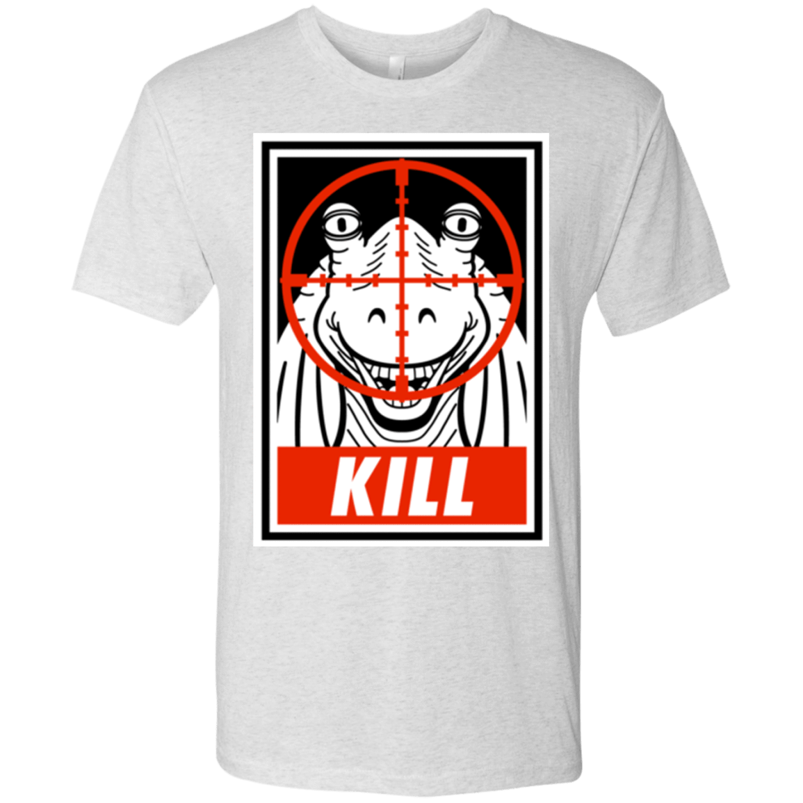T-Shirts Heather White / Small Kill Men's Triblend T-Shirt