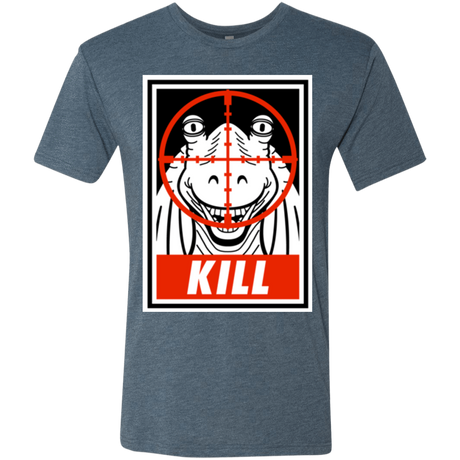 T-Shirts Indigo / Small Kill Men's Triblend T-Shirt