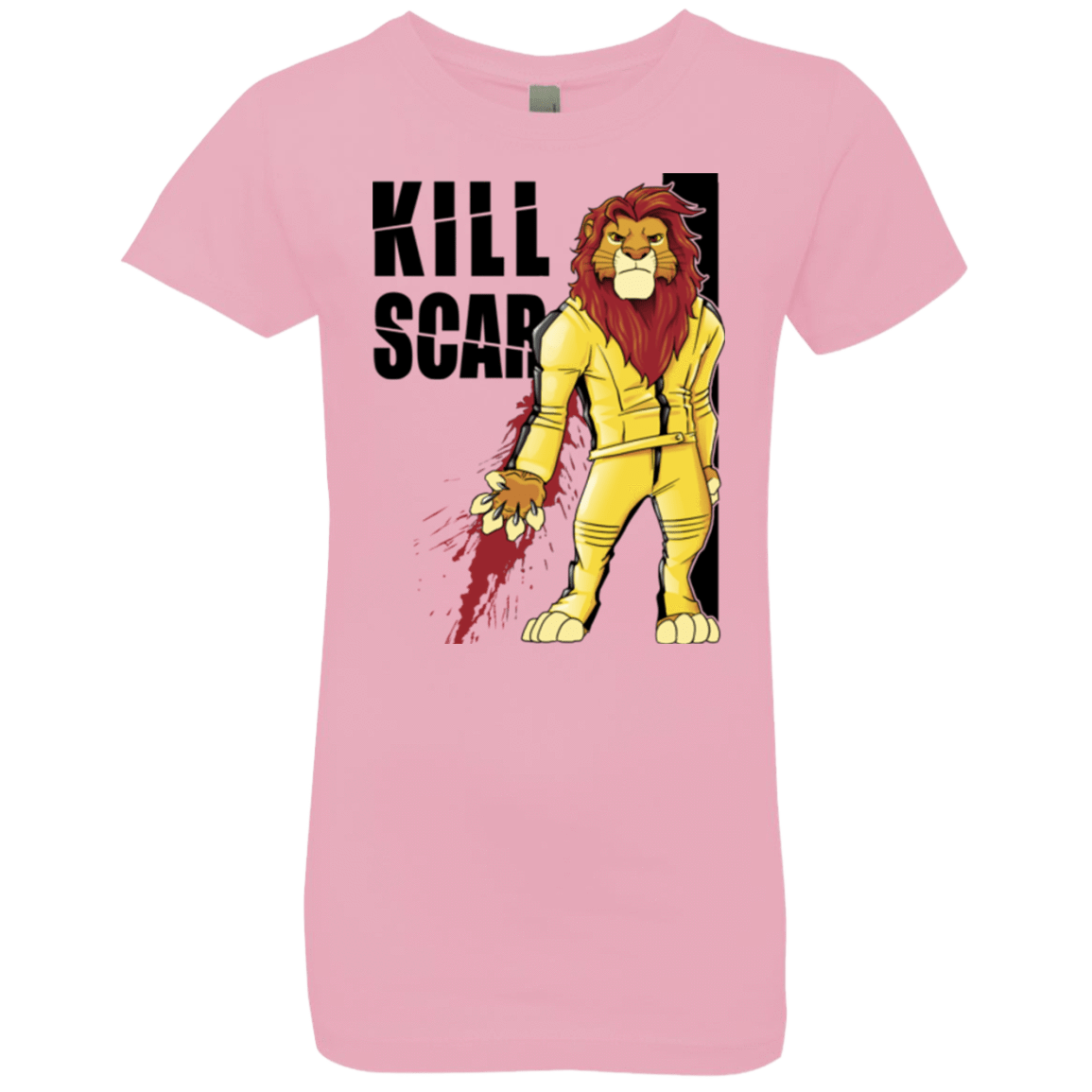 T-Shirts Light Pink / YXS Kill Scar Girls Premium T-Shirt