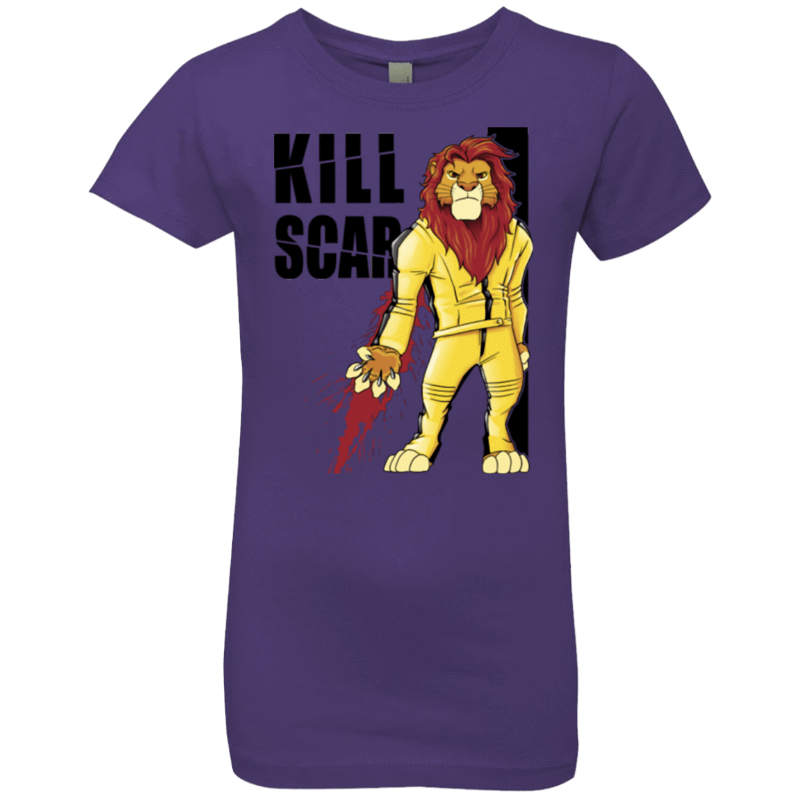 T-Shirts Purple Rush / YXS Kill Scar Girls Premium T-Shirt