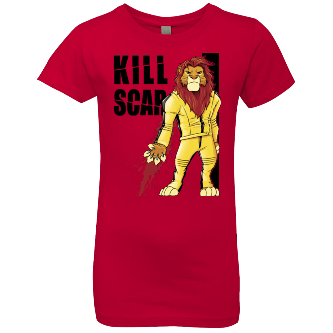 T-Shirts Red / YXS Kill Scar Girls Premium T-Shirt