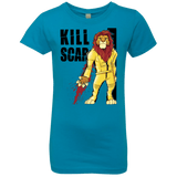 T-Shirts Turquoise / YXS Kill Scar Girls Premium T-Shirt