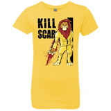 T-Shirts Vibrant Yellow / YXS Kill Scar Girls Premium T-Shirt