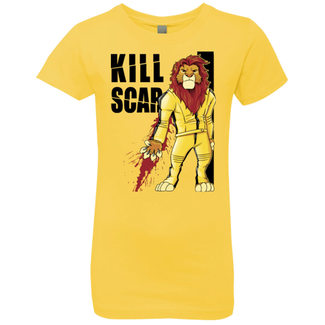 T-Shirts Vibrant Yellow / YXS Kill Scar Girls Premium T-Shirt