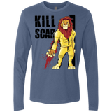 T-Shirts Indigo / Small Kill Scar Men's Premium Long Sleeve