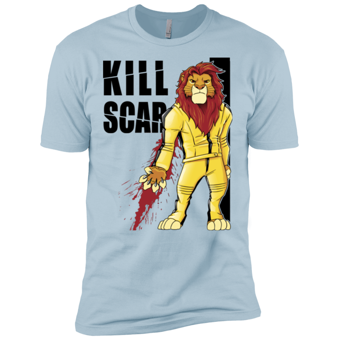 T-Shirts Light Blue / X-Small Kill Scar Men's Premium T-Shirt