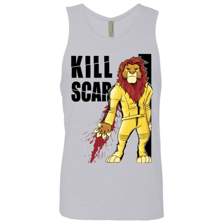 T-Shirts Heather Grey / Small Kill Scar Men's Premium Tank Top