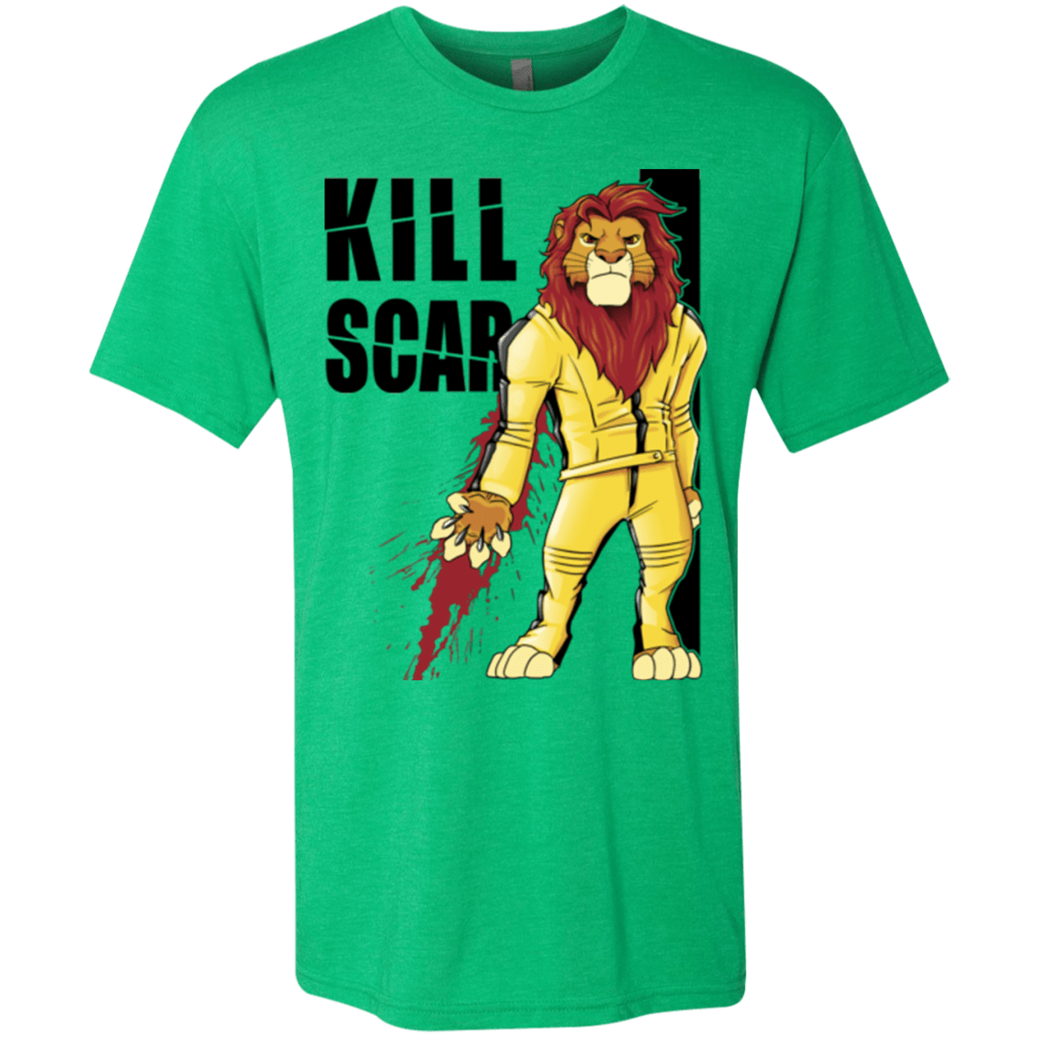 T-Shirts Envy / Small Kill Scar Men's Triblend T-Shirt