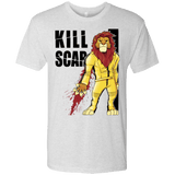 T-Shirts Heather White / Small Kill Scar Men's Triblend T-Shirt