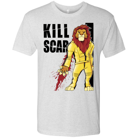 T-Shirts Heather White / Small Kill Scar Men's Triblend T-Shirt