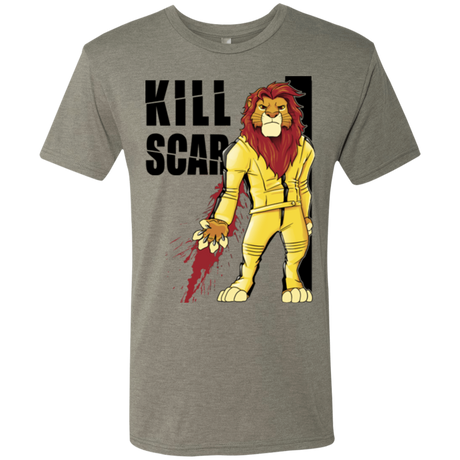 T-Shirts Venetian Grey / Small Kill Scar Men's Triblend T-Shirt