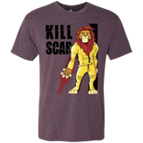 T-Shirts Vintage Purple / Small Kill Scar Men's Triblend T-Shirt