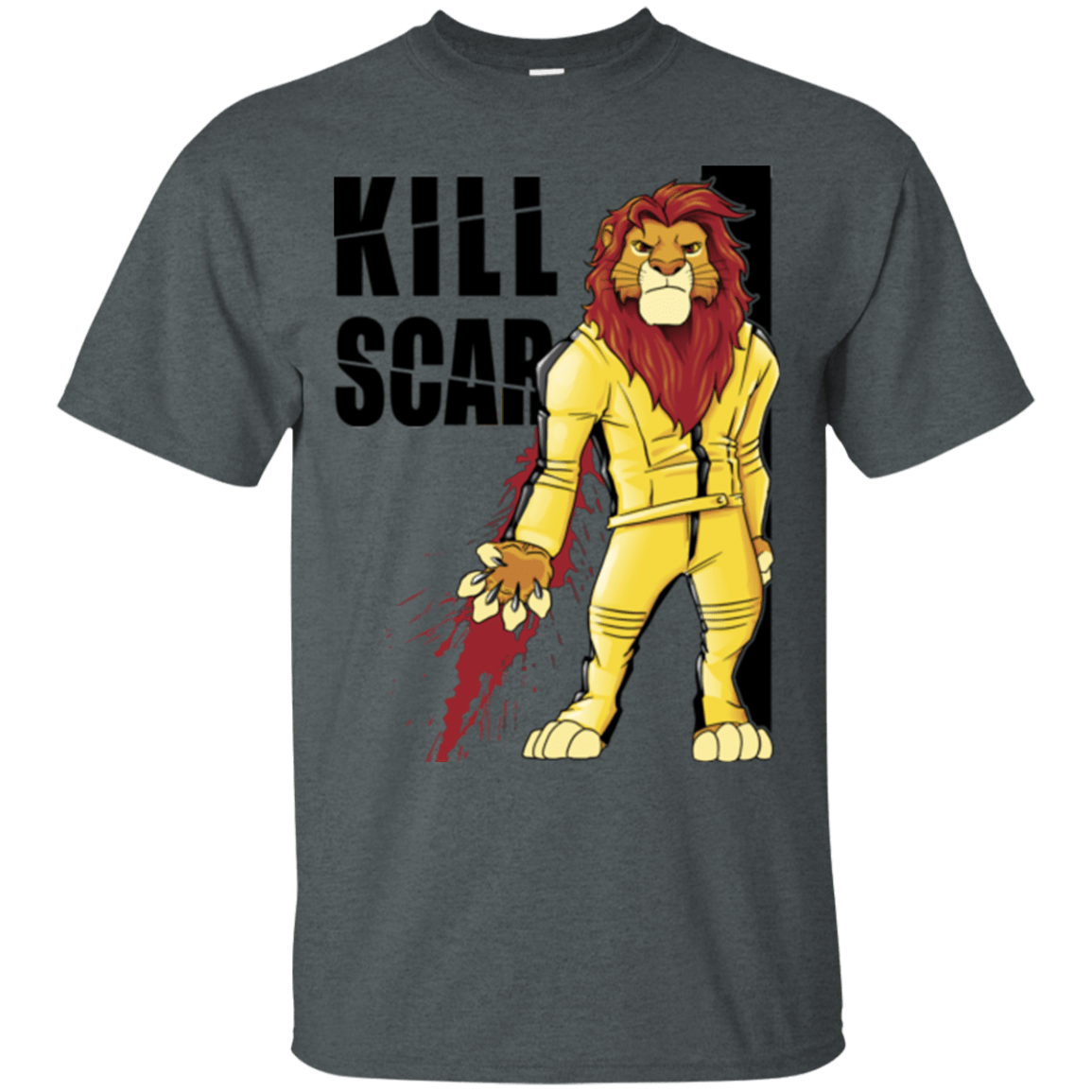 T-Shirts Dark Heather / Small Kill Scar T-Shirt