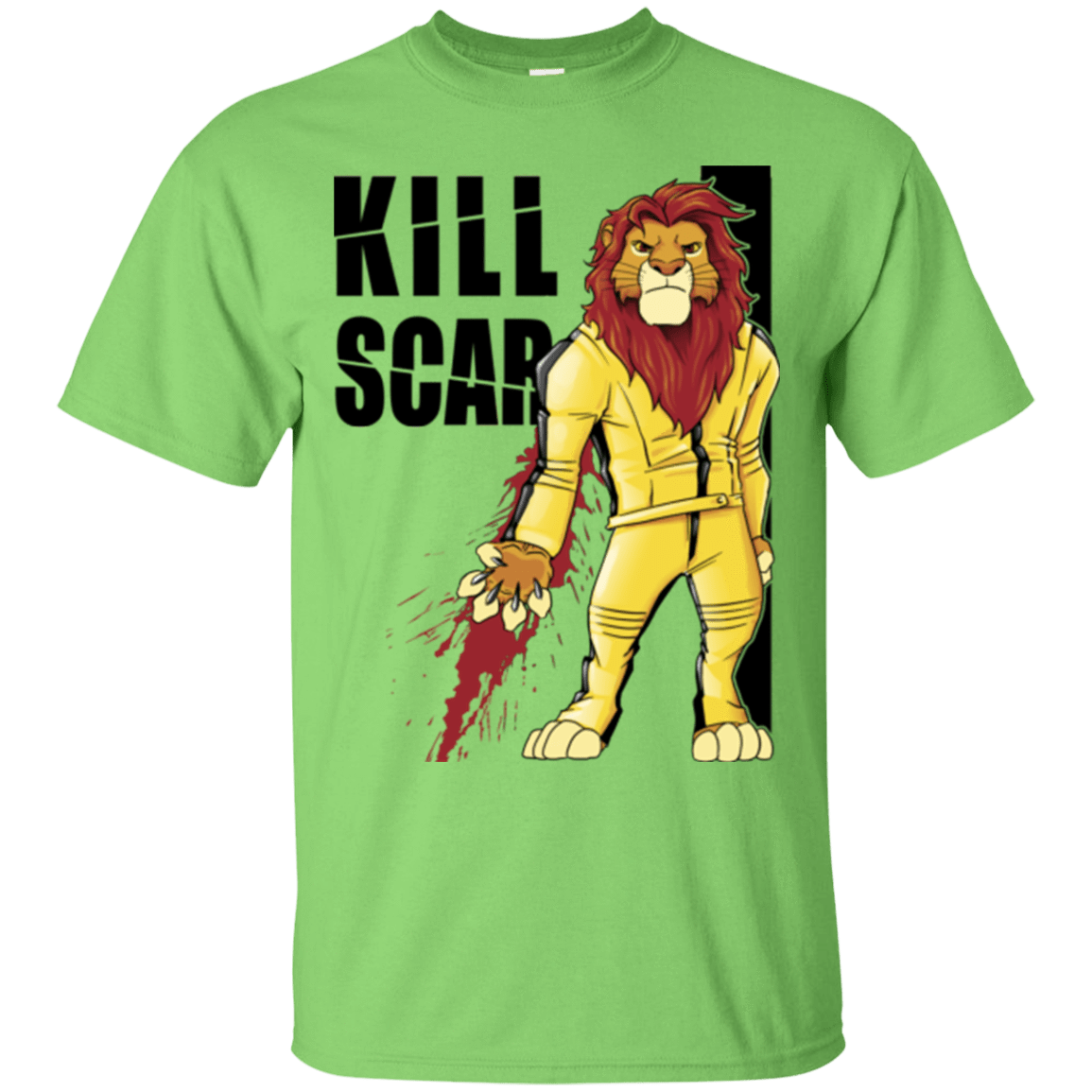 T-Shirts Lime / Small Kill Scar T-Shirt