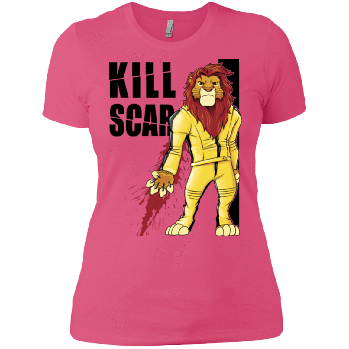 T-Shirts Hot Pink / X-Small Kill Scar Women's Premium T-Shirt