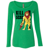 T-Shirts Envy / Small Kill Scar Women's Triblend Long Sleeve Shirt