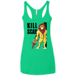 T-Shirts Envy / X-Small Kill Scar Women's Triblend Racerback Tank