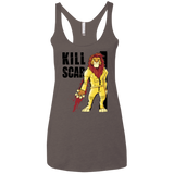 T-Shirts Macchiato / X-Small Kill Scar Women's Triblend Racerback Tank