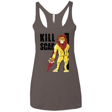T-Shirts Macchiato / X-Small Kill Scar Women's Triblend Racerback Tank