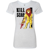 T-Shirts Heather White / Small Kill Scar Women's Triblend T-Shirt