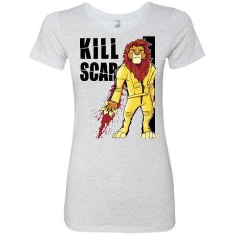 T-Shirts Heather White / Small Kill Scar Women's Triblend T-Shirt