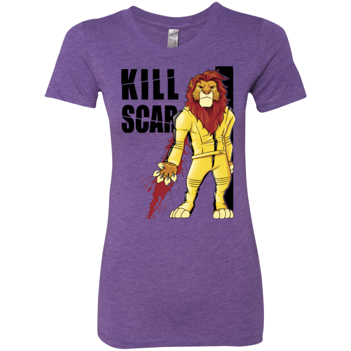 T-Shirts Purple Rush / Small Kill Scar Women's Triblend T-Shirt