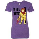 T-Shirts Purple Rush / Small Kill Scar Women's Triblend T-Shirt