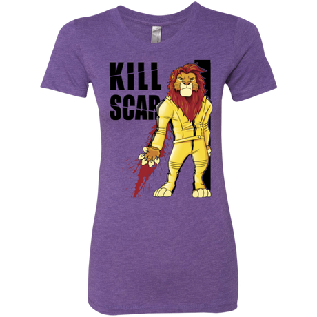 T-Shirts Purple Rush / Small Kill Scar Women's Triblend T-Shirt