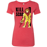 T-Shirts Vintage Red / Small Kill Scar Women's Triblend T-Shirt