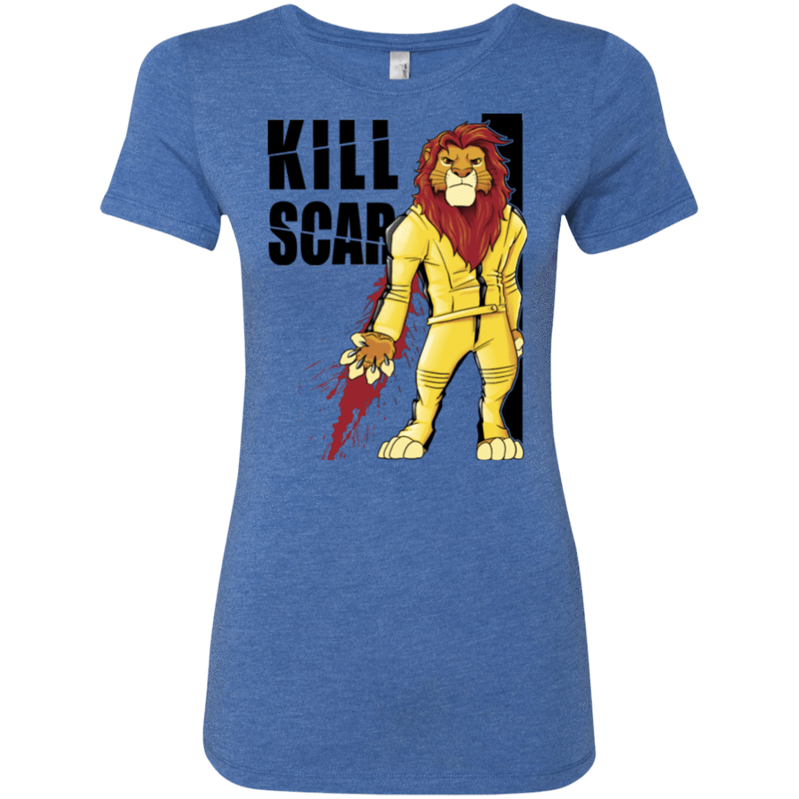 T-Shirts Vintage Royal / Small Kill Scar Women's Triblend T-Shirt
