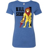 T-Shirts Vintage Royal / Small Kill Scar Women's Triblend T-Shirt