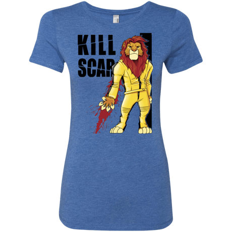 T-Shirts Vintage Royal / Small Kill Scar Women's Triblend T-Shirt