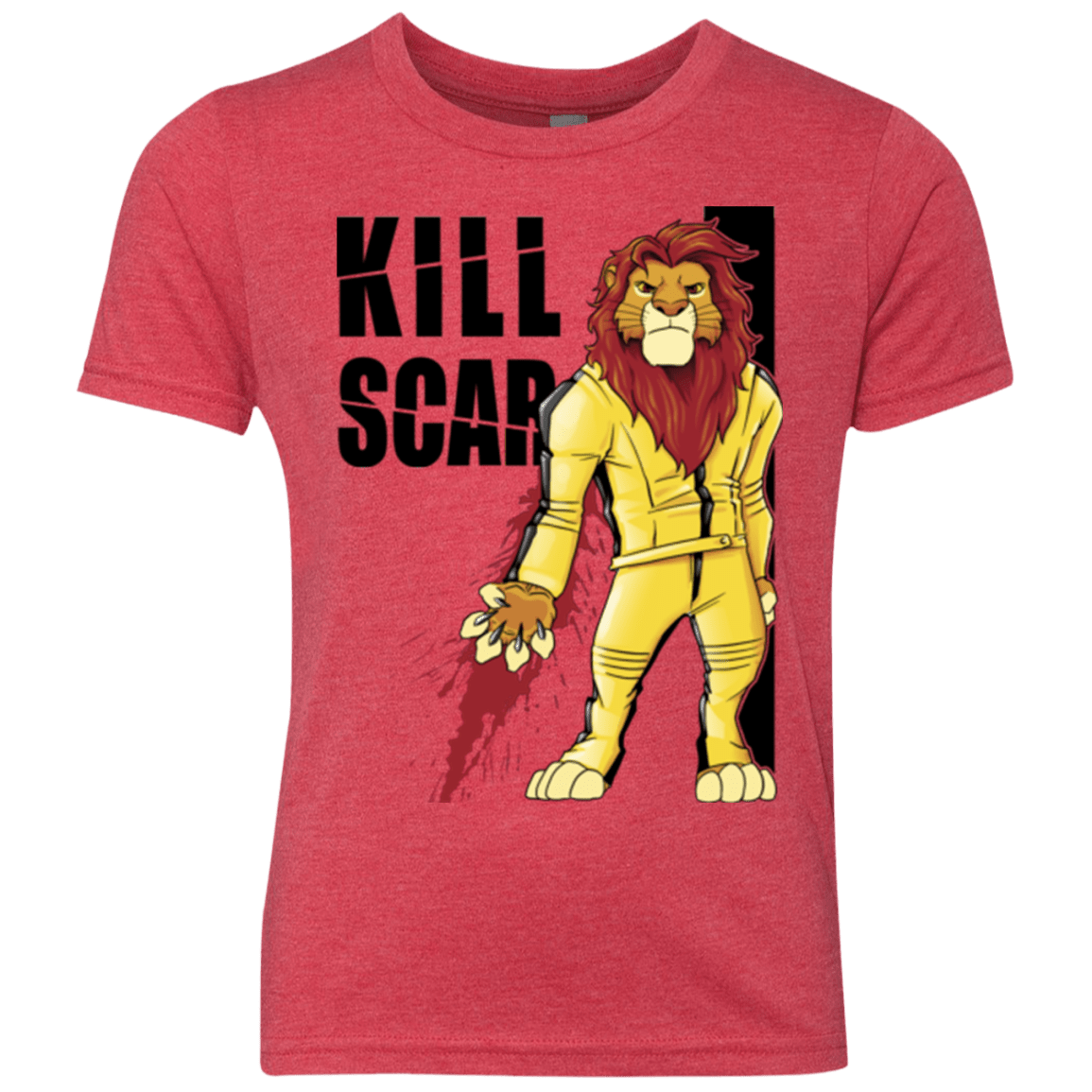 T-Shirts Vintage Red / YXS Kill Scar Youth Triblend T-Shirt