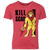 T-Shirts Vintage Red / YXS Kill Scar Youth Triblend T-Shirt