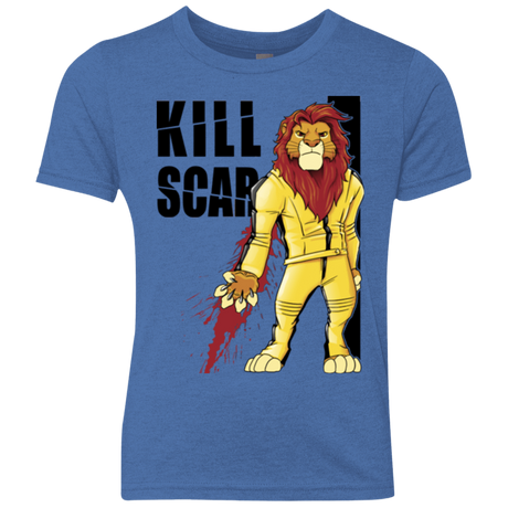 T-Shirts Vintage Royal / YXS Kill Scar Youth Triblend T-Shirt