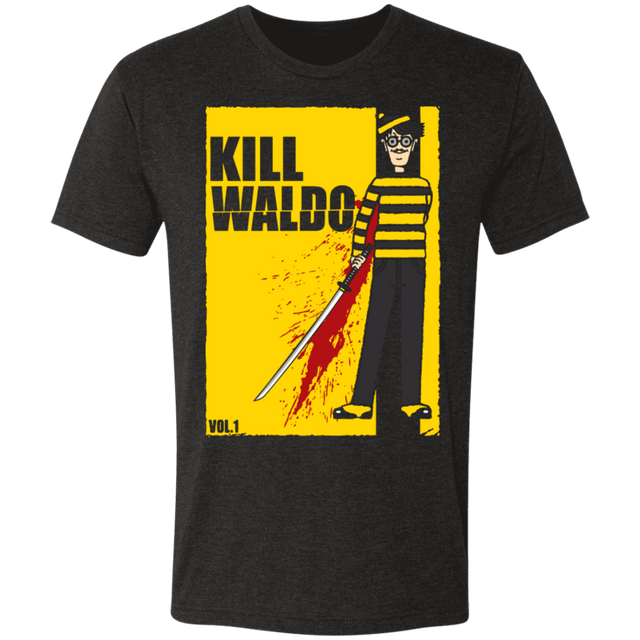 T-Shirts Vintage Black / S Kill Waldo Men's Triblend T-Shirt
