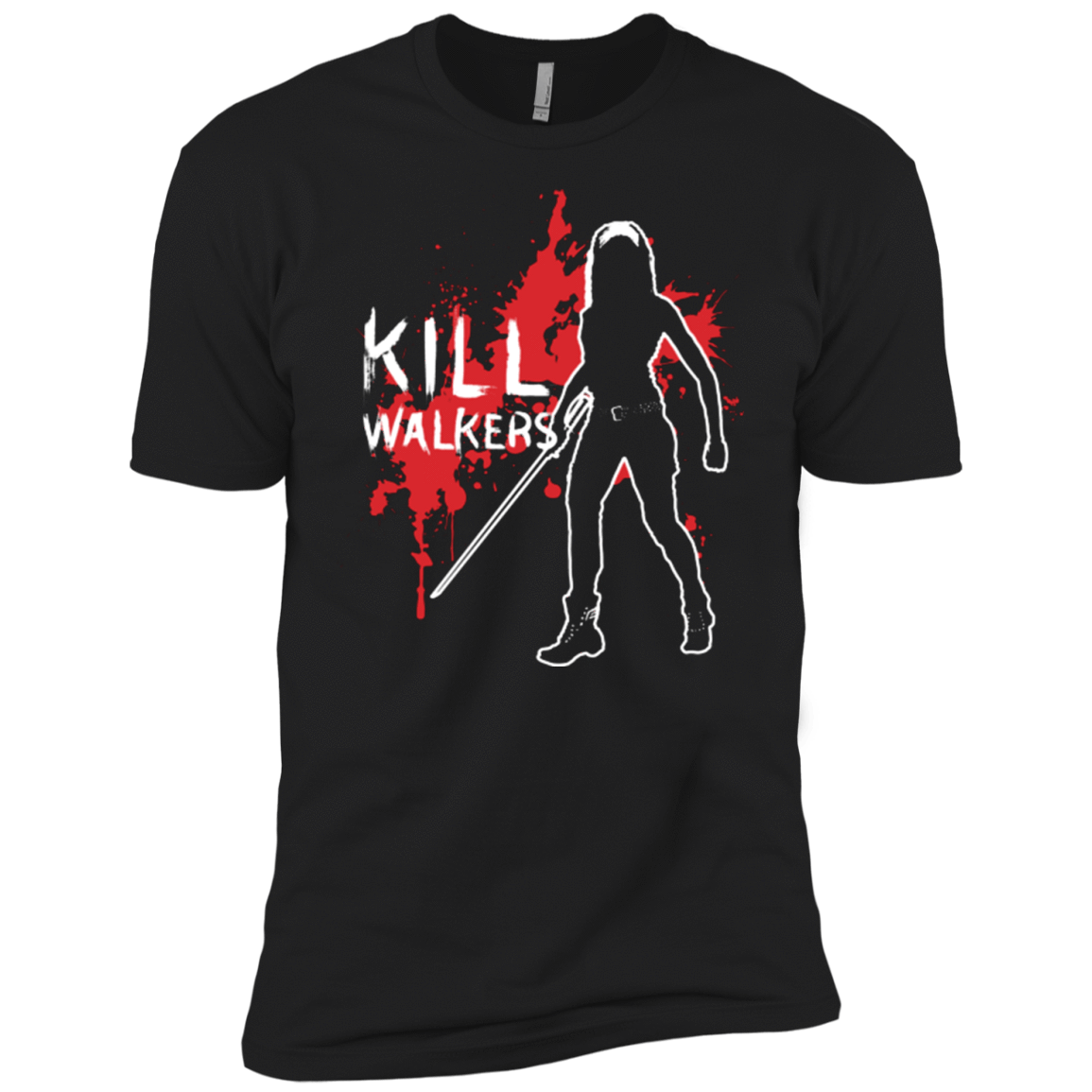 T-Shirts Black / YXS Kill Walkers (sword) Boys Premium T-Shirt
