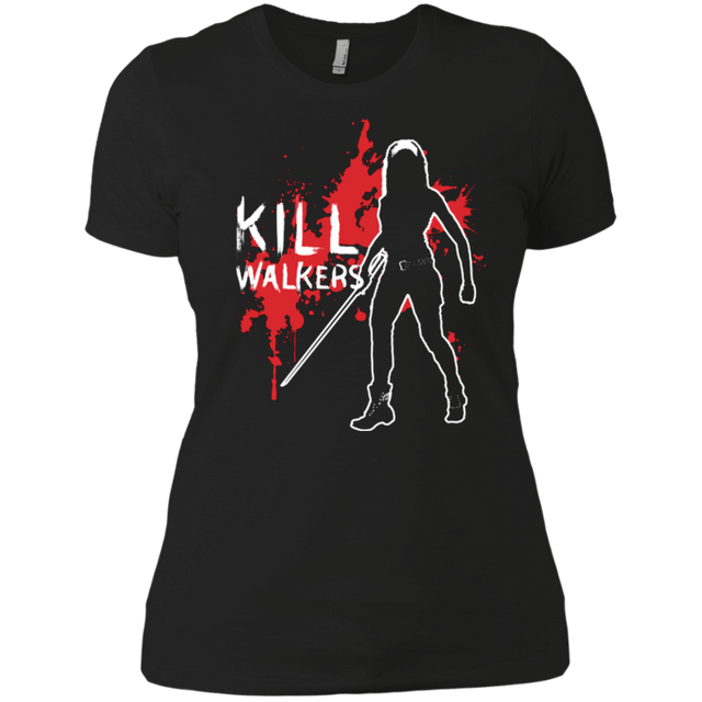 T-Shirts Black / X-Small Kill Walkers (sword) Women's Premium T-Shirt