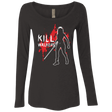 T-Shirts Vintage Black / Small Kill Walkers (sword) Women's Triblend Long Sleeve Shirt