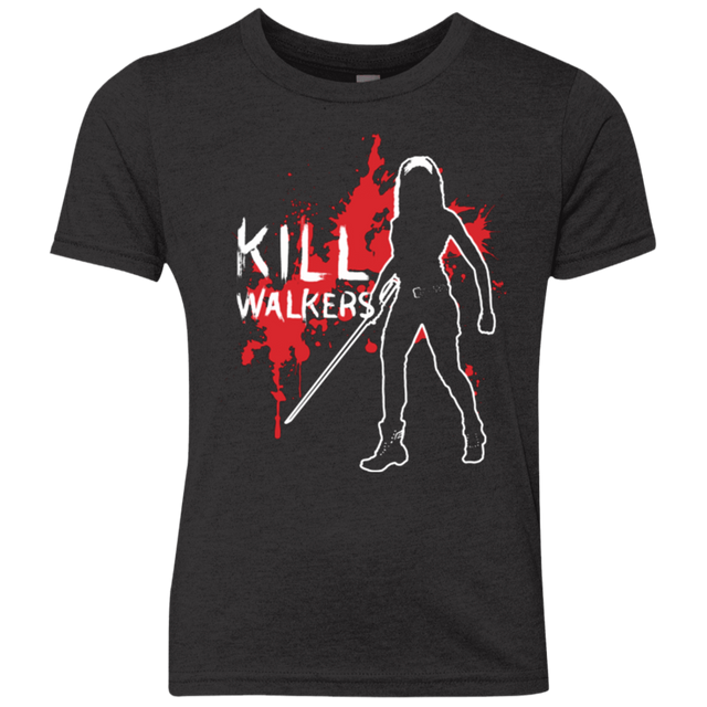 T-Shirts Vintage Black / YXS Kill Walkers (sword) Youth Triblend T-Shirt