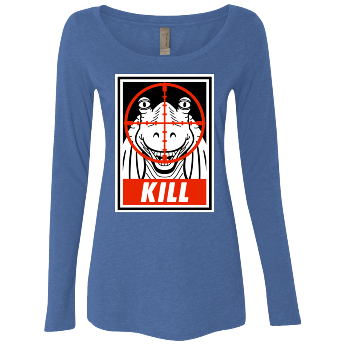 T-Shirts Vintage Royal / Small Kill Women's Triblend Long Sleeve Shirt