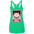 T-Shirts Envy / X-Small Kill Women's Triblend Racerback Tank