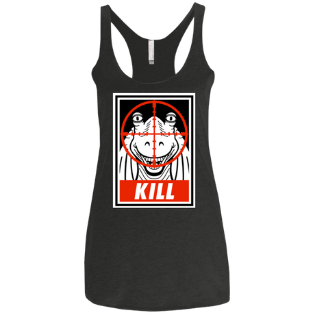 T-Shirts Vintage Black / X-Small Kill Women's Triblend Racerback Tank