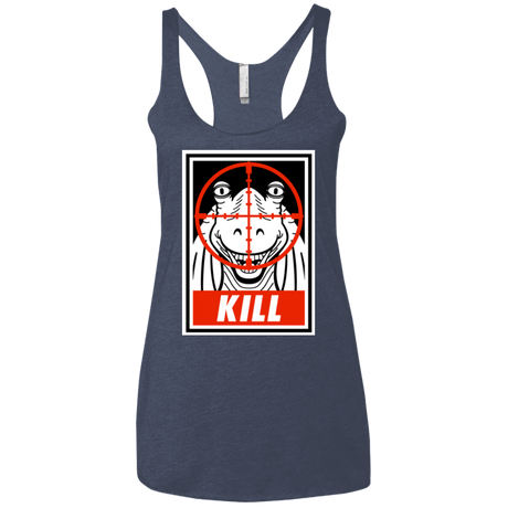 T-Shirts Vintage Navy / X-Small Kill Women's Triblend Racerback Tank