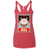 Kill Women's Triblend Racerback Tank