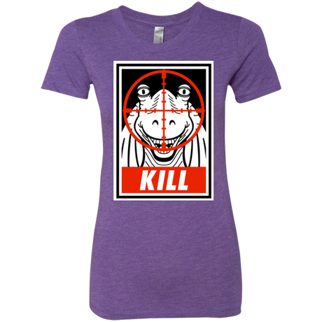 T-Shirts Purple Rush / Small Kill Women's Triblend T-Shirt